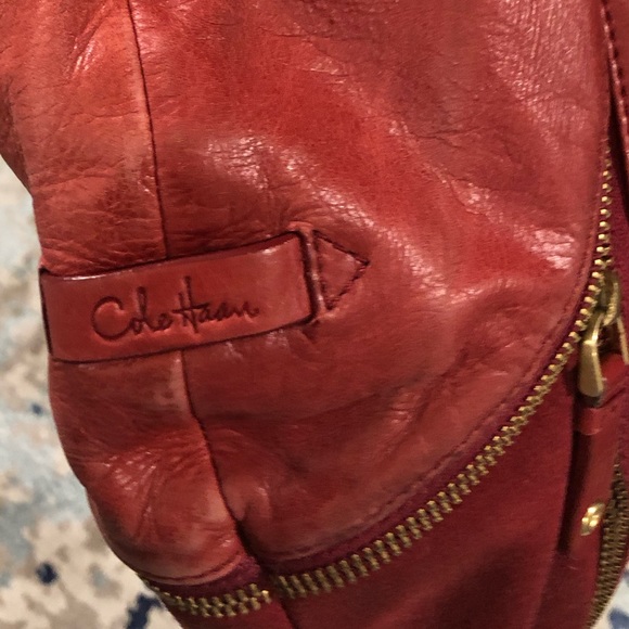 Cole Haan red leather purse - Picture 5 of 6